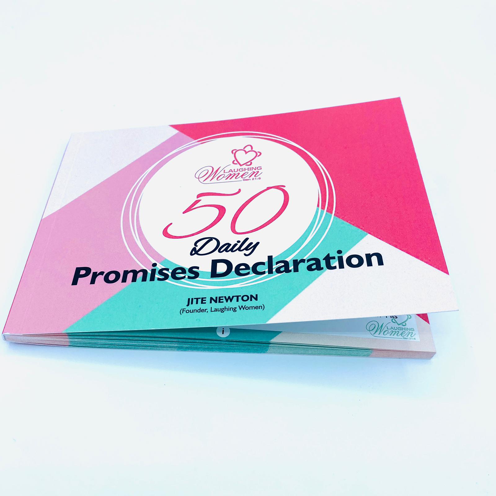 Laughing Women 50 Daily Promises Declaration Book